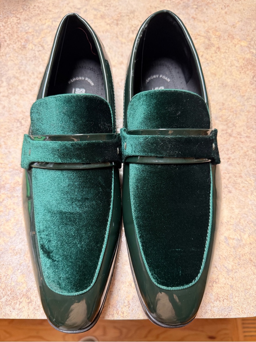 Stacy Adams 25686-300 Spratley Moc
Toe Saddle Slip On Green Size 10M